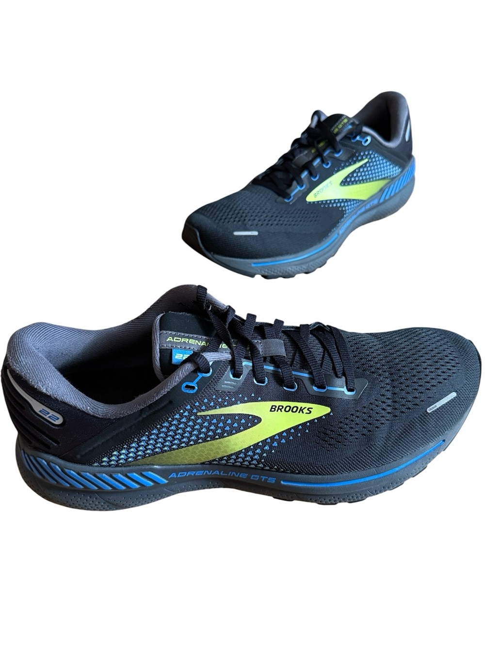 💥 BROOKS ADRENALINE GTS 22 MEN’S SIZE 12 ATHLETIC RUNNING WALKING SHOE SNEAKER